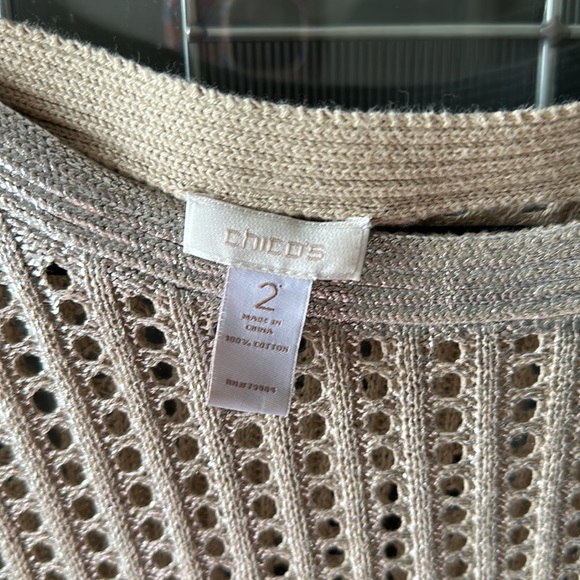 Shimmery Metallic Sweater Perfect for a Party! - Picture 3 of 3